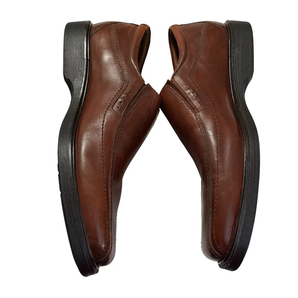 Johnston & Murphy XC4 Mens Brown Leather Waterproof Loafers 20-2423 Size 14 XW